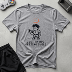 NPC Getting Swole T-Shirt - Sport Grey