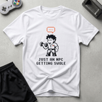 NPC Getting Swole T-Shirt - White