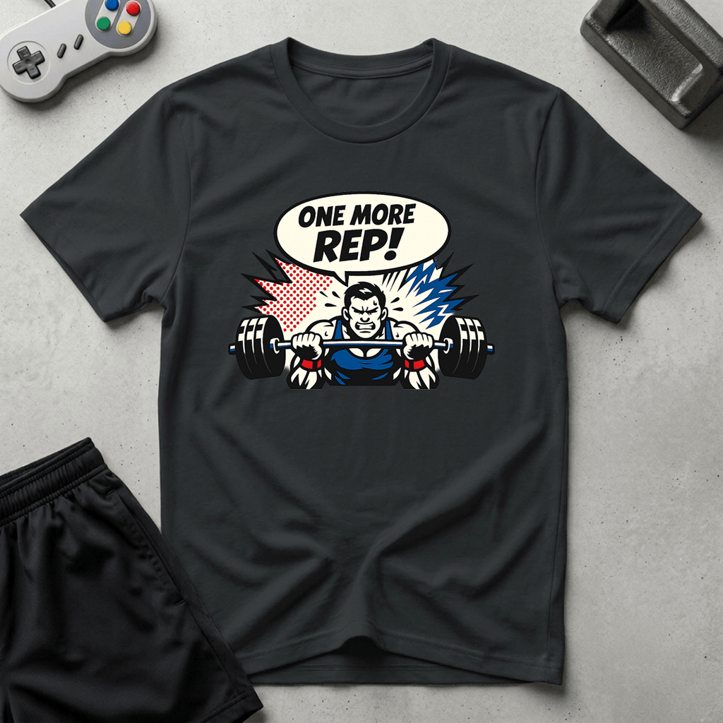 One More Rep T-Shirt - Black