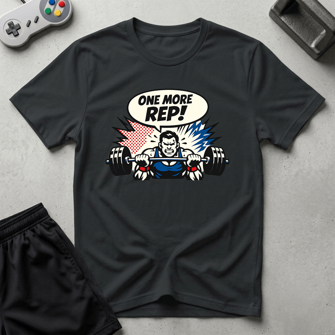 One More Rep T-Shirt - Black