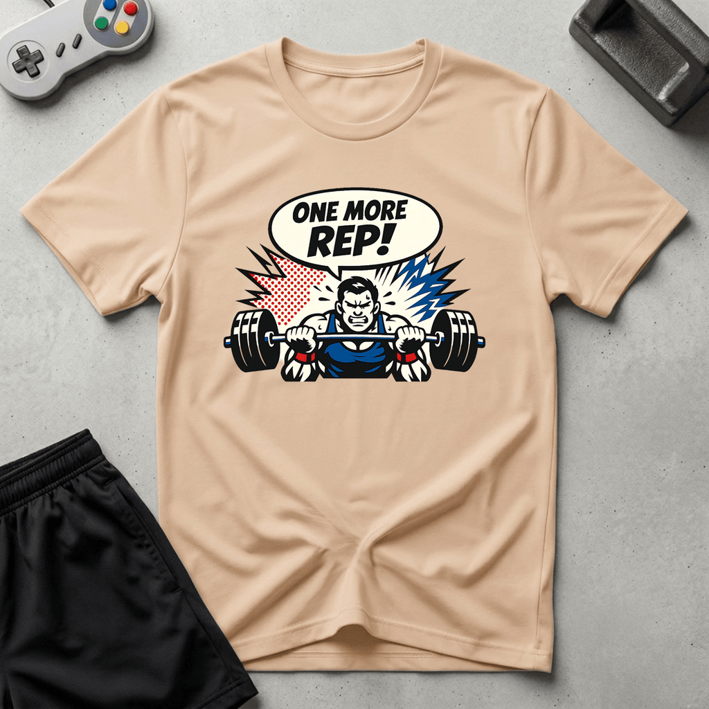 One More Rep T-Shirt - Natural