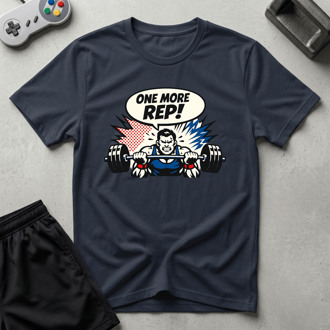 One More Rep T-Shirt - Navy