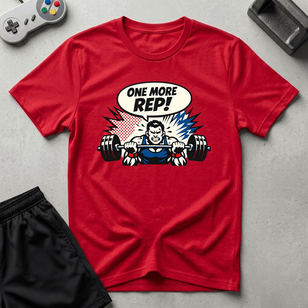 One More Rep T-Shirt - Red