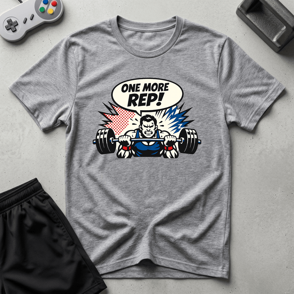 One More Rep T-Shirt - Sport Grey