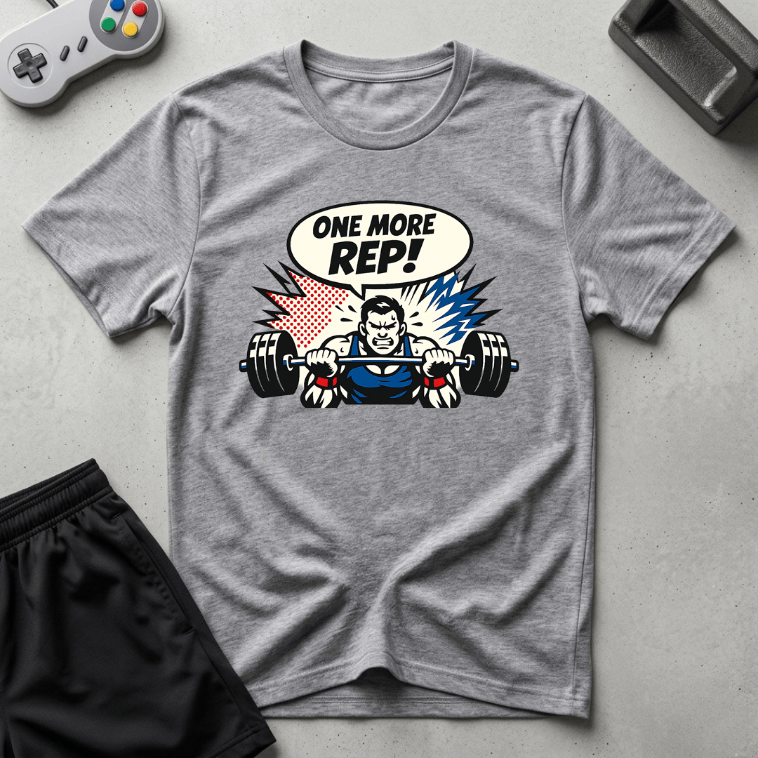 One More Rep T-Shirt - Sport Grey