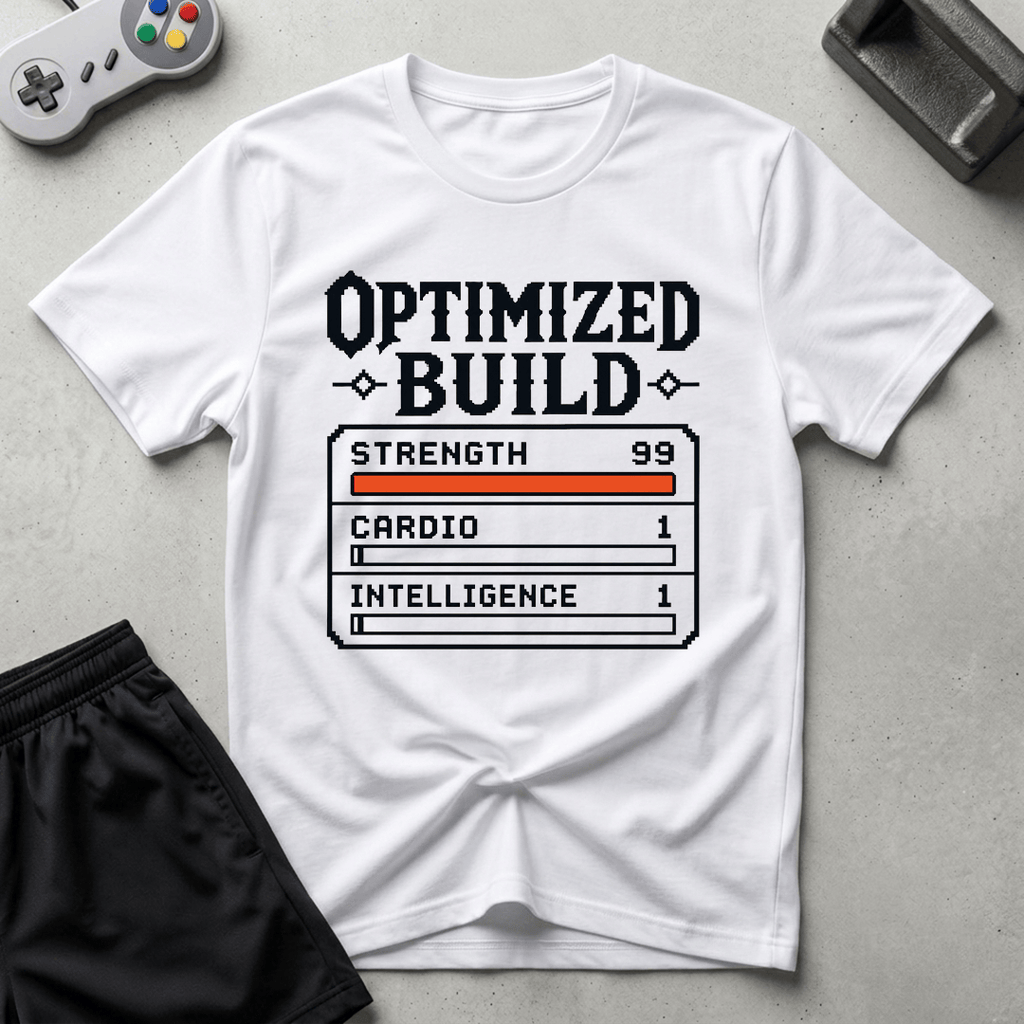 Optimized Build T-Shirt - White
