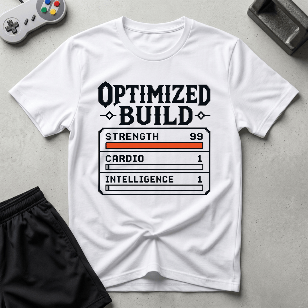 Optimized Build T-Shirt - White