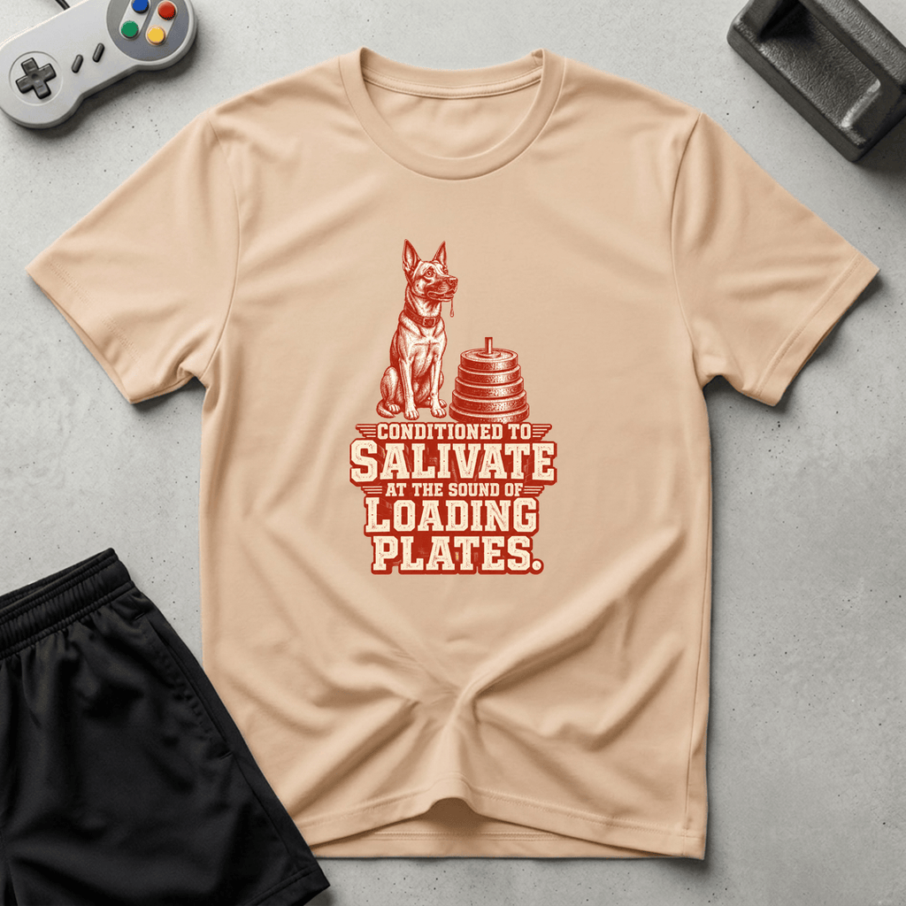 Pavlov Weight Plates T-Shirt - Natural