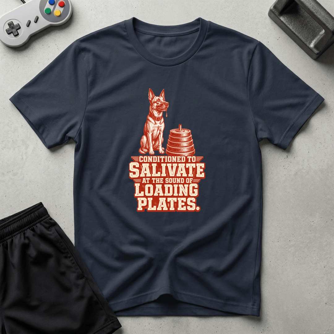 Pavlov Weight Plates T-Shirt - Navy