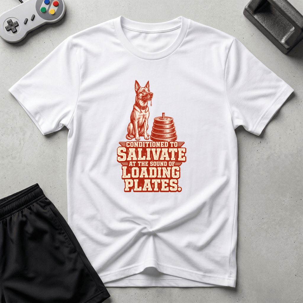 Pavlov Weight Plates T-Shirt - White