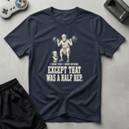 Philosophical Half-Rep T-Shirt - Navy