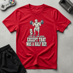 Philosophical Half-Rep T-Shirt - Red