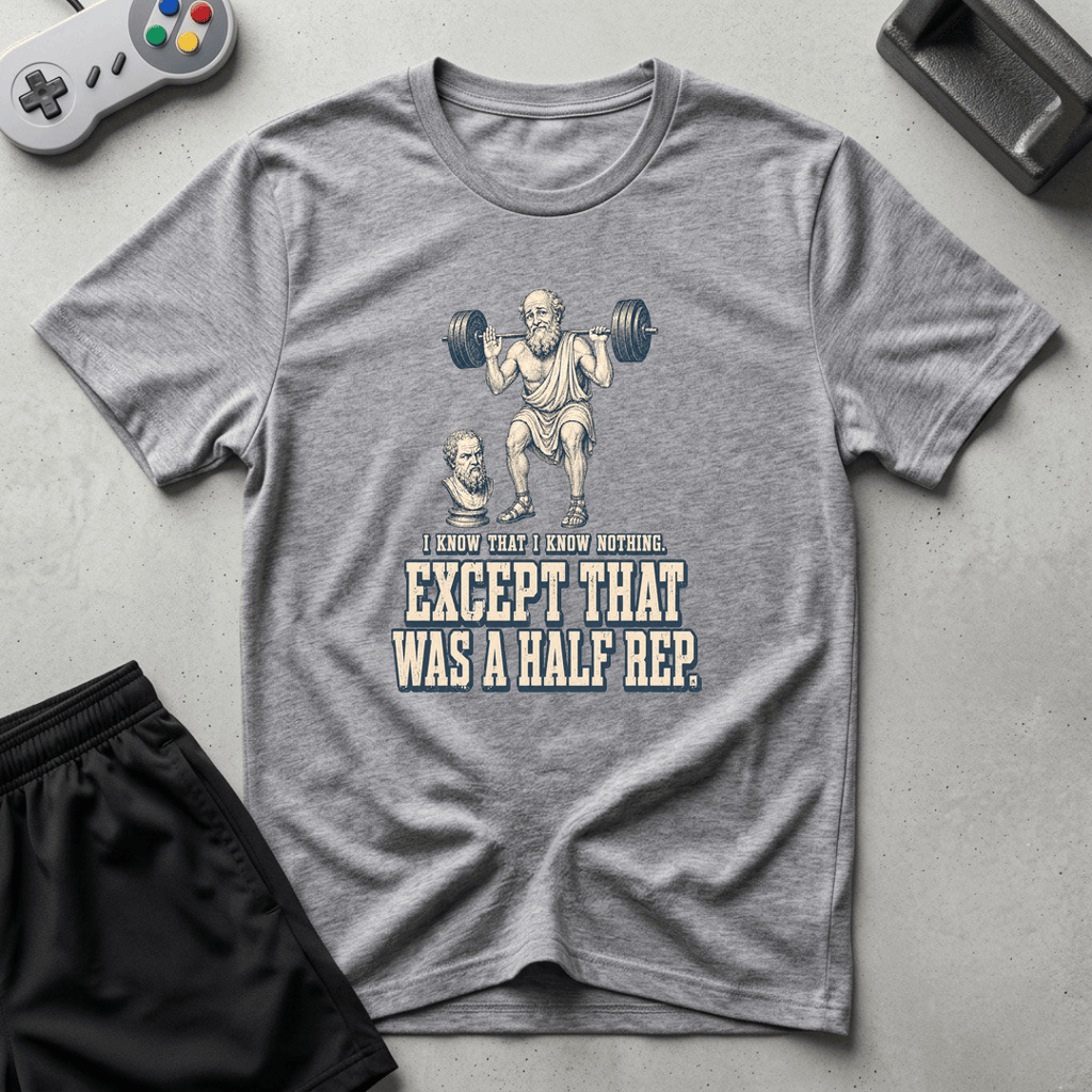 Philosophical Half-Rep T-Shirt - Sport Grey