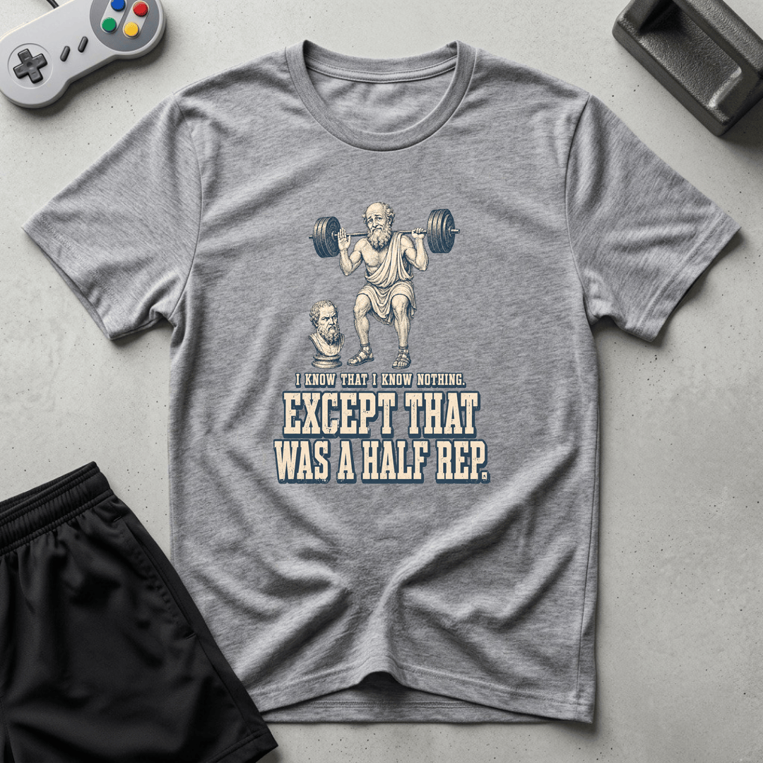 Philosophical Half-Rep T-Shirt - Sport Grey