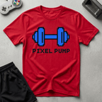 Pixel Pump T-Shirt - Red