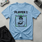 Arcade Gym T-Shirt - Light Blue