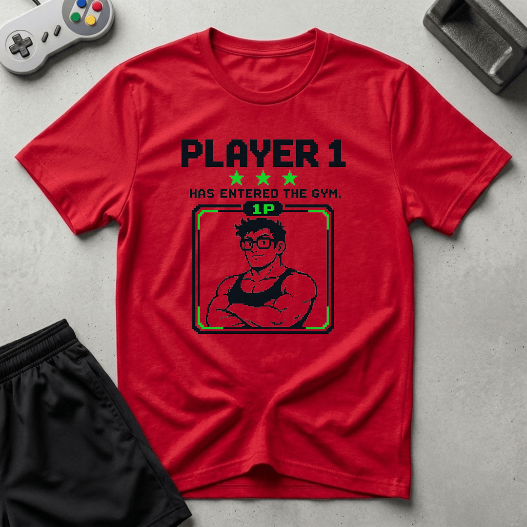 Arcade Gym T-Shirt - Red