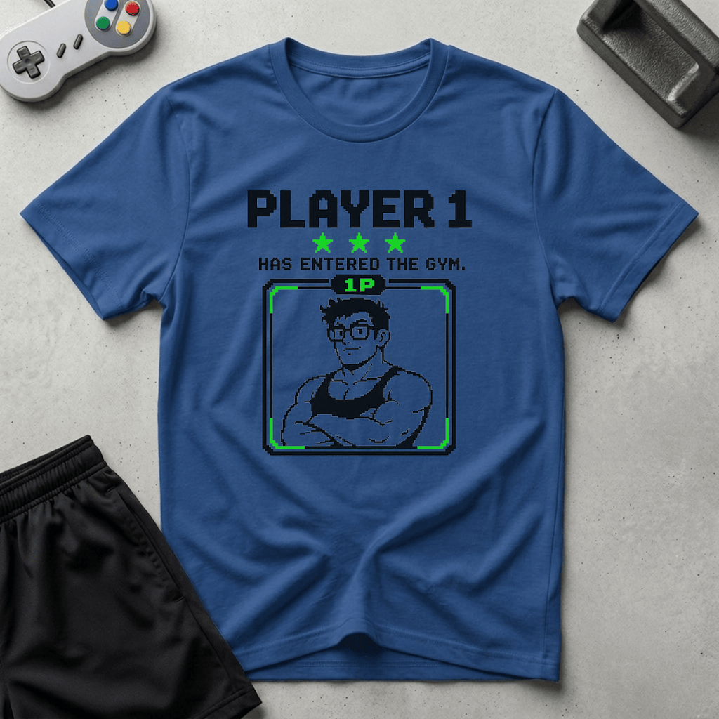 Arcade Gym T-Shirt - Royal