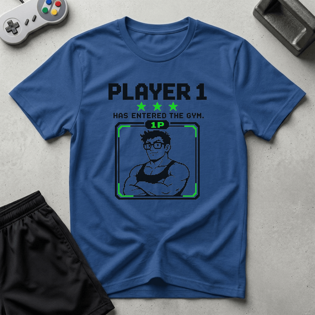 Arcade Gym T-Shirt - Royal