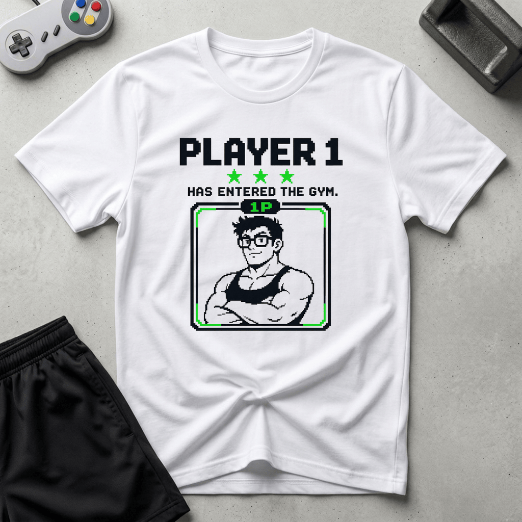Arcade Gym T-Shirt - White