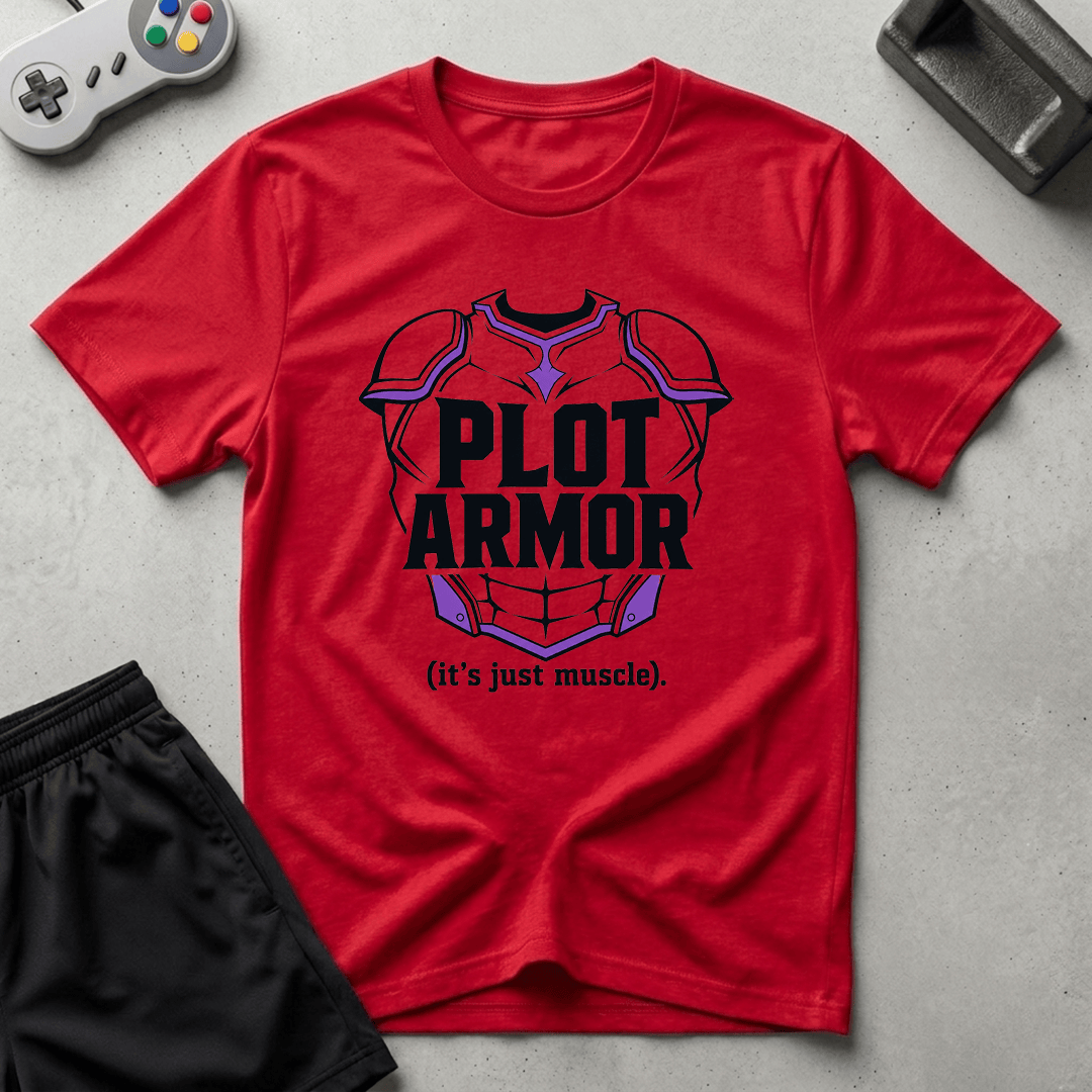 Plot Armor T-Shirt - Red
