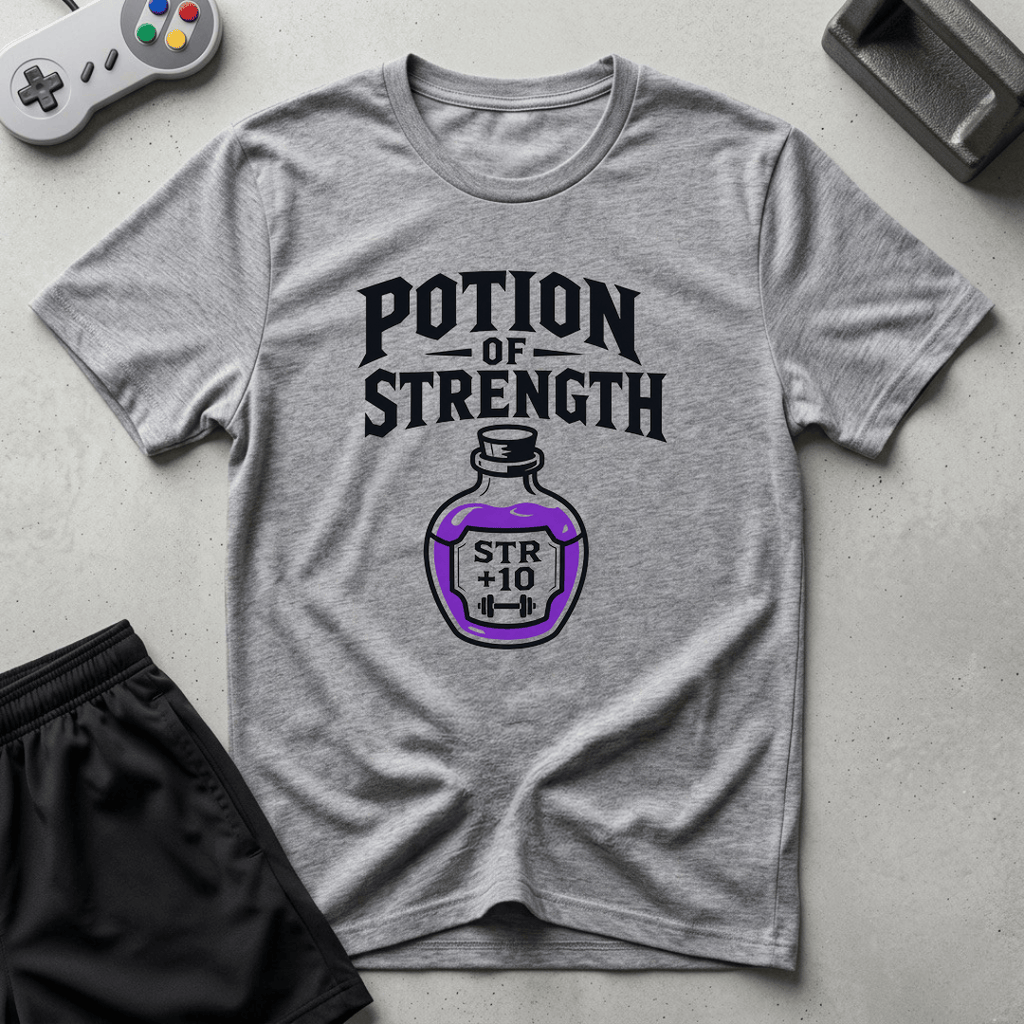 Potion of Strength T-Shirt - Sport Grey
