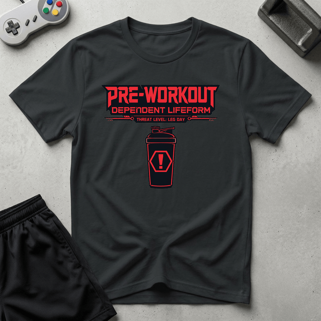 Pre-Workout Dependent Lifeform T-Shirt - Black