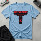 Pre-Workout Dependent Lifeform T-Shirt - Light Blue