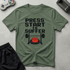 Arcade Suffering T-Shirt - Military Green