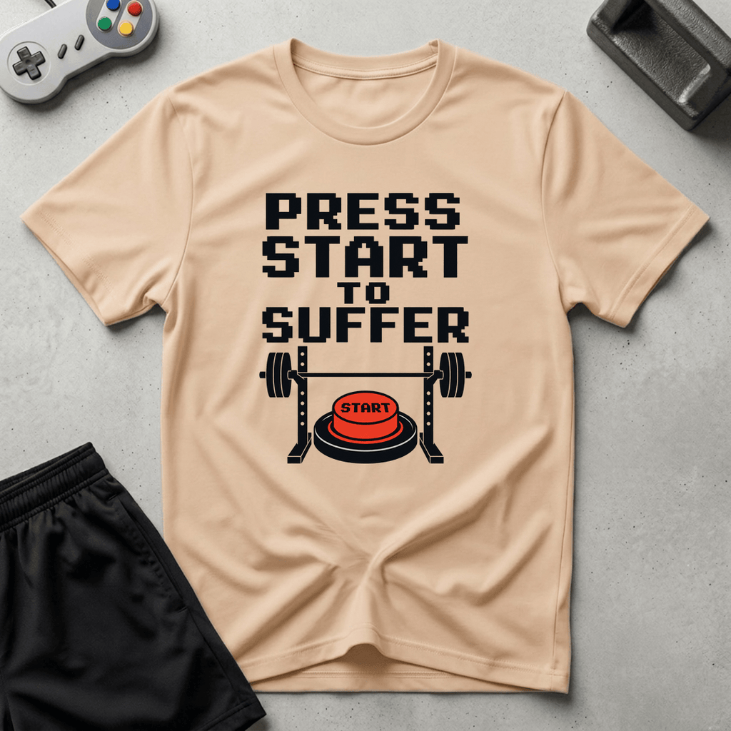 Arcade Suffering T-Shirt - Natural
