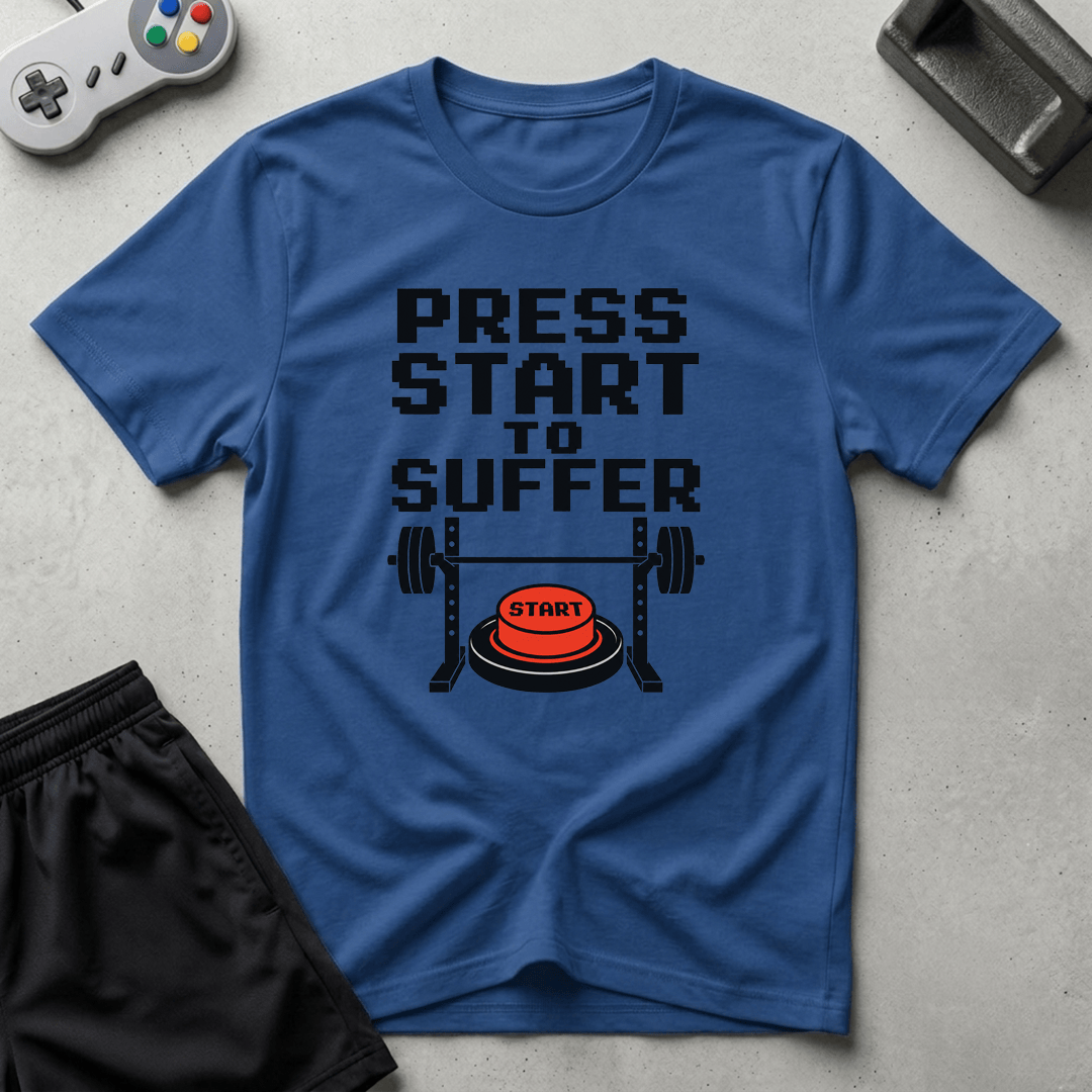 Arcade Suffering T-Shirt - Royal