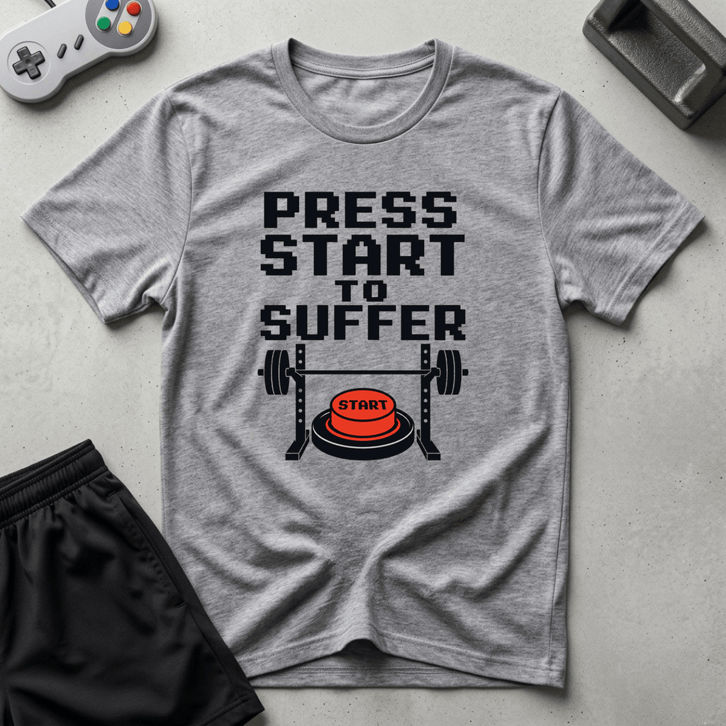 Arcade Suffering T-Shirt - Sport Grey