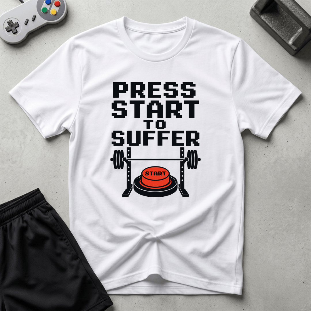 Arcade Suffering T-Shirt - White