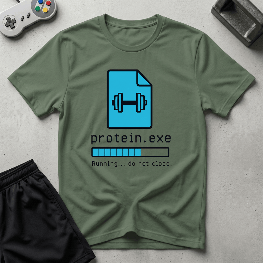 Protein.exe T-Shirt - Military Green