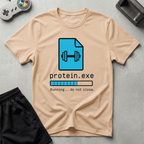 Protein.exe T-Shirt - Natural