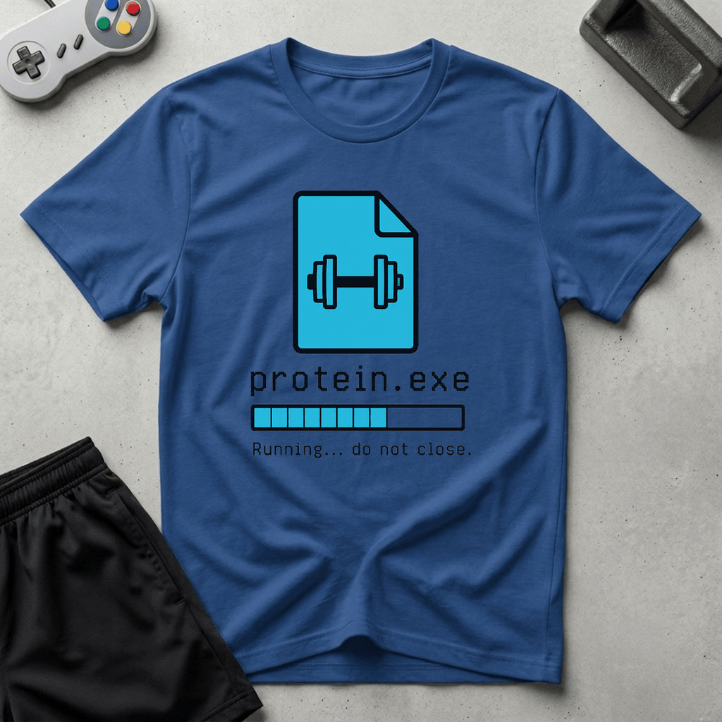 Protein.exe T-Shirt - Royal