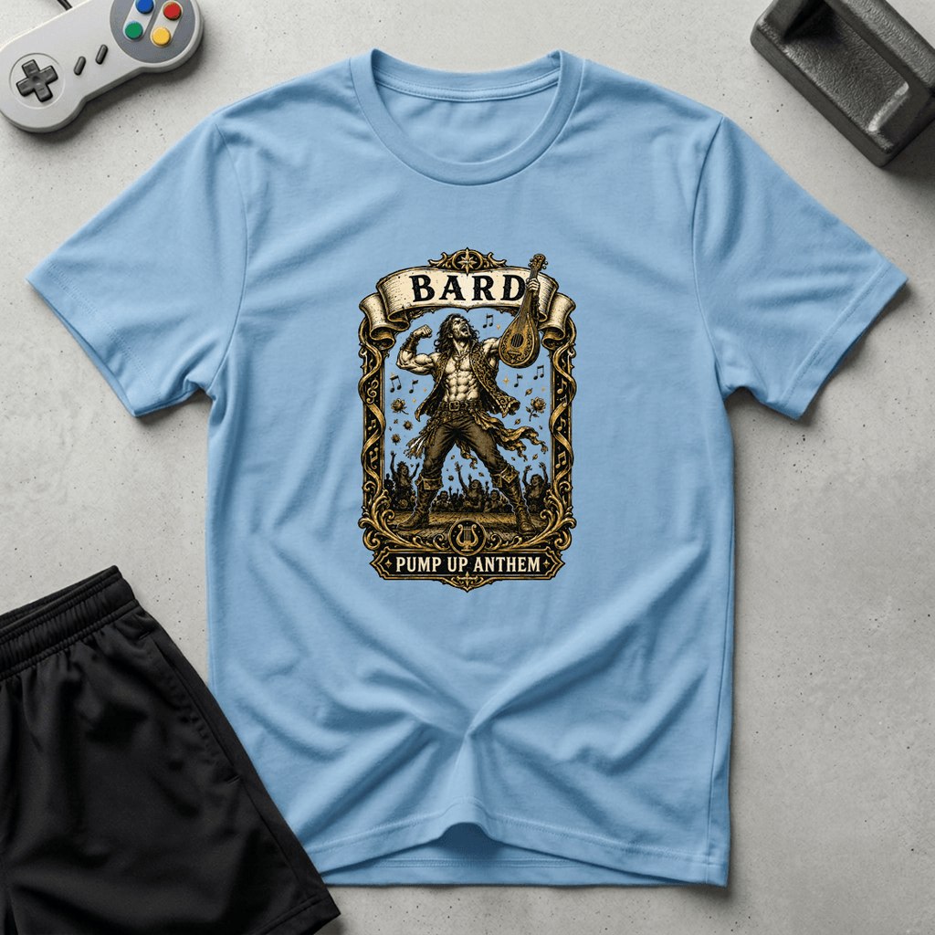 Pump Up Anthem T-Shirt - Light Blue