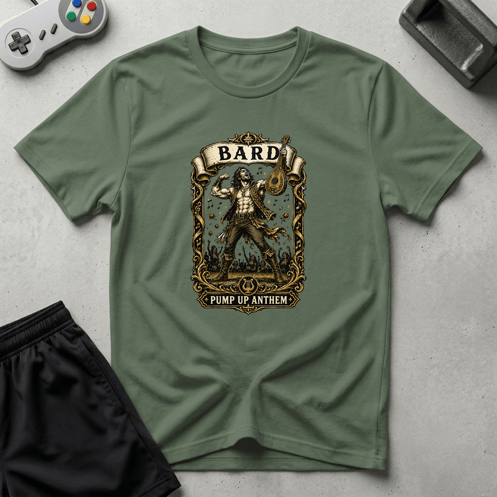 Pump Up Anthem T-Shirt - Military Green