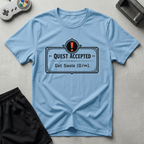 Quest Accepted T-Shirt - Light Blue