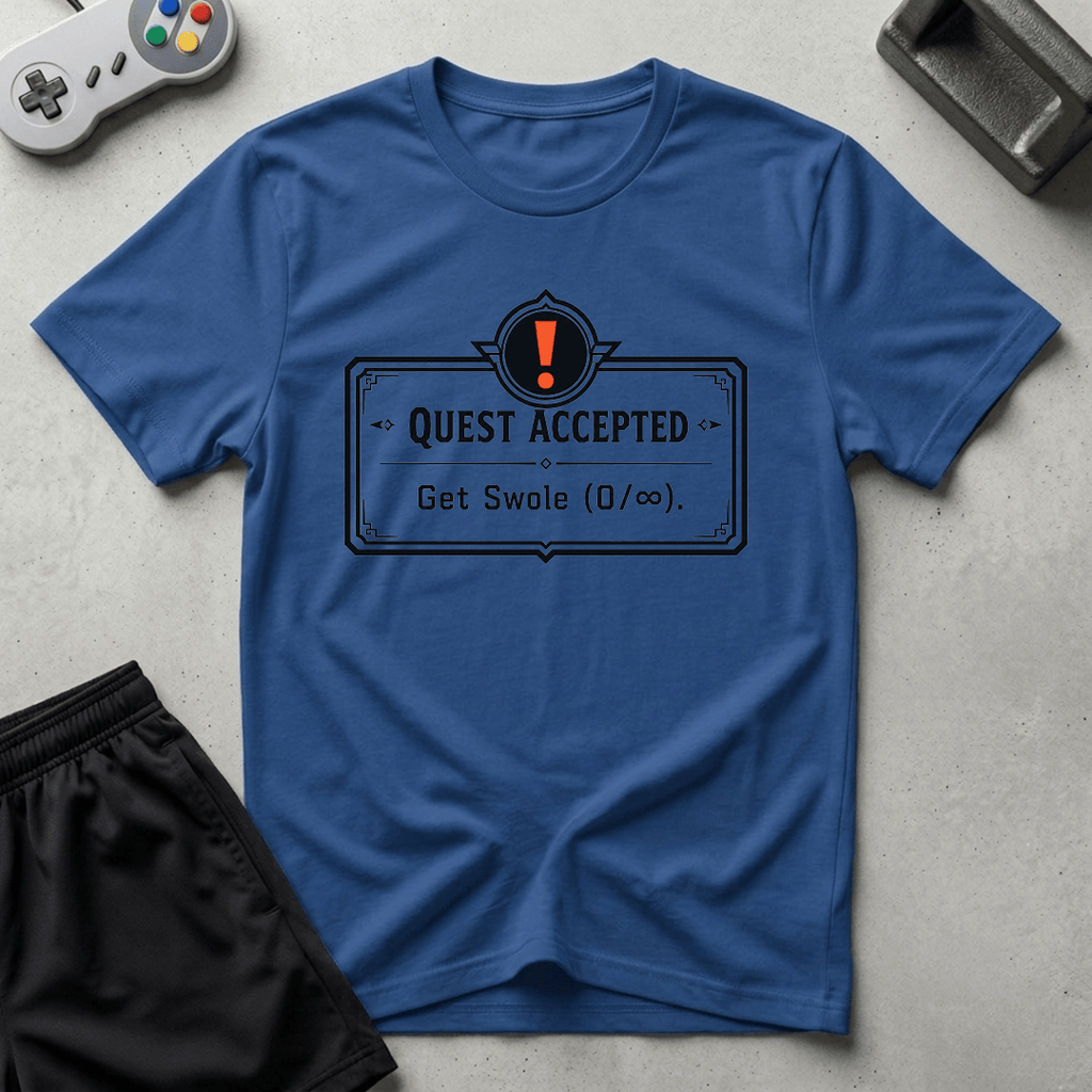 Quest Accepted T-Shirt - Royal