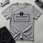 Quest Accepted T-Shirt - Sport Grey
