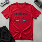 Red vs Blue Pill T-Shirt - Red