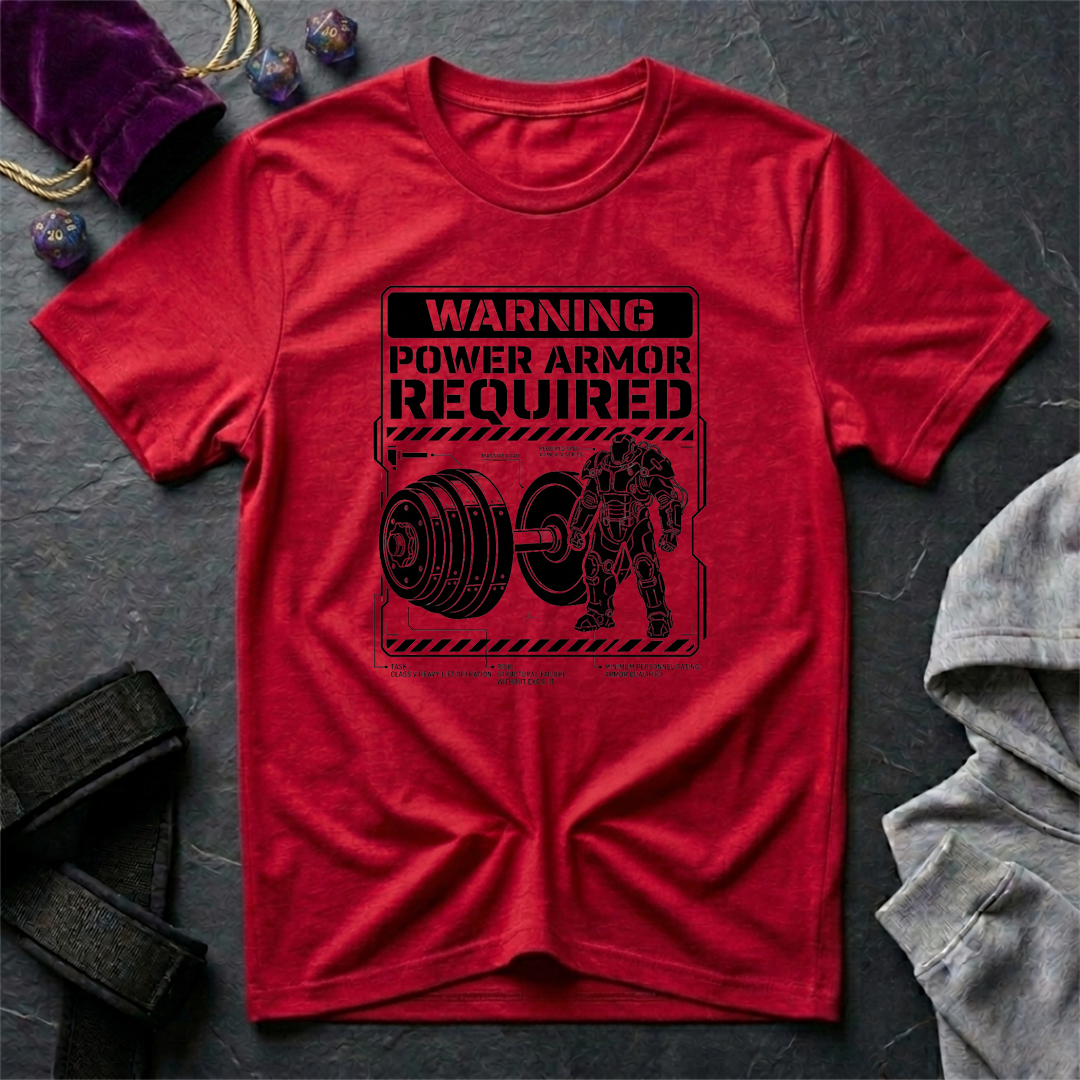 Power Armor Required T-Shirt