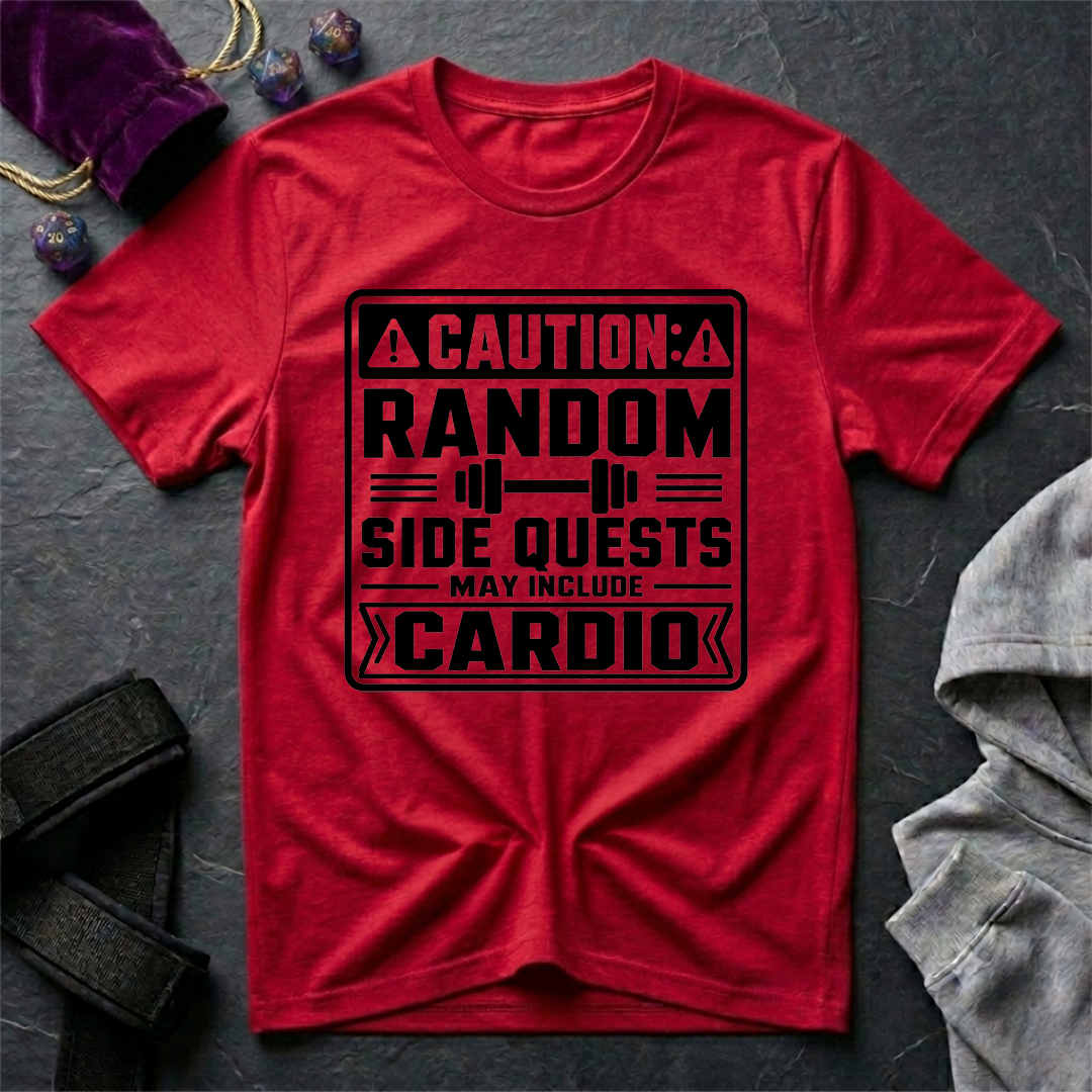 Caution Random Side Quests T-Shirt