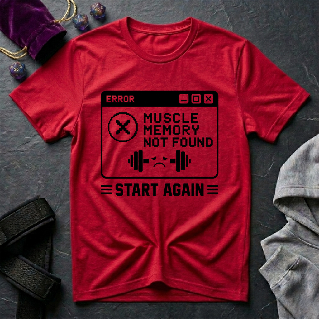 Muscle Memory Not Found T-Shirt