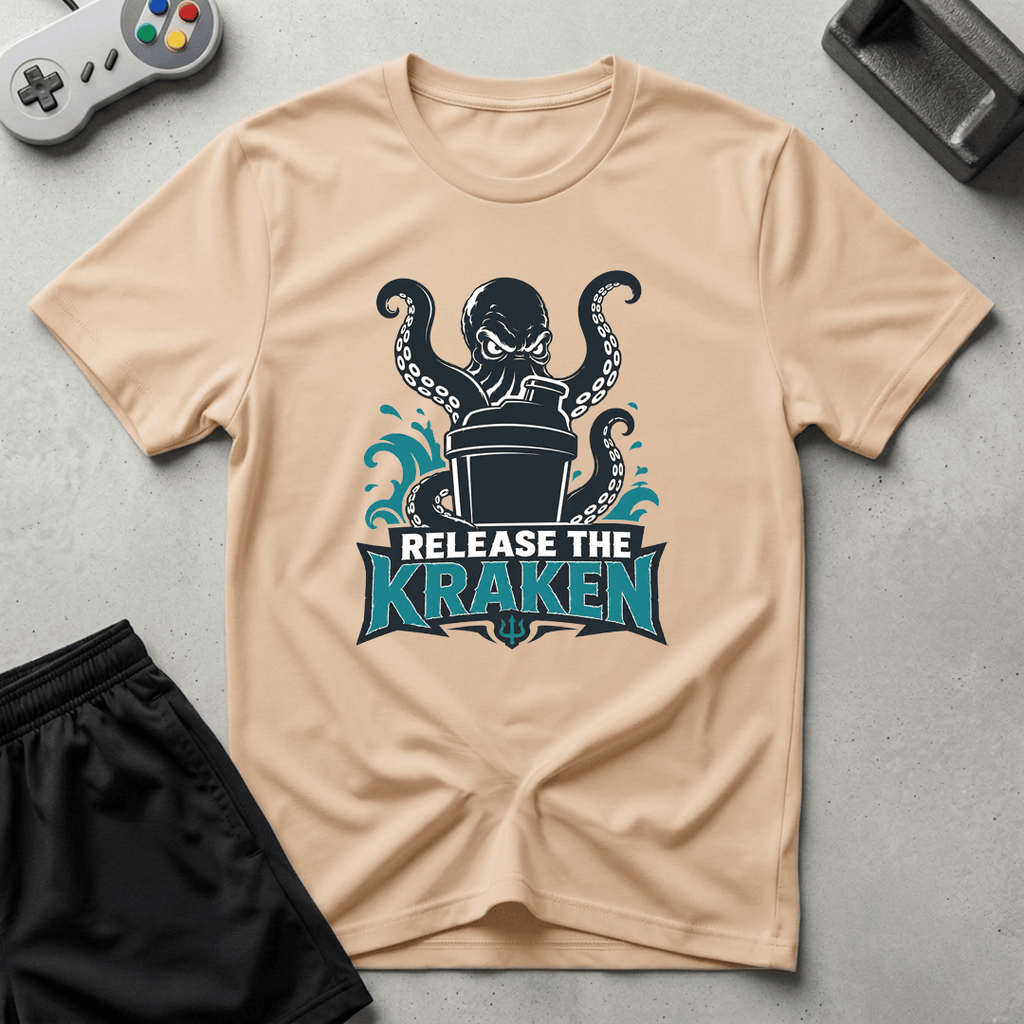 Release The Kraken T-Shirt - Natural