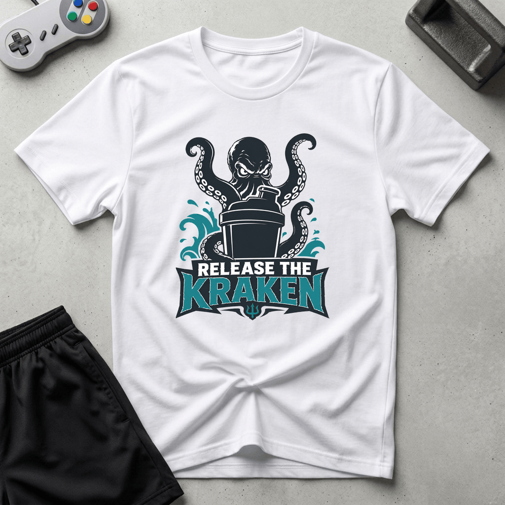 Release The Kraken T-Shirt - White