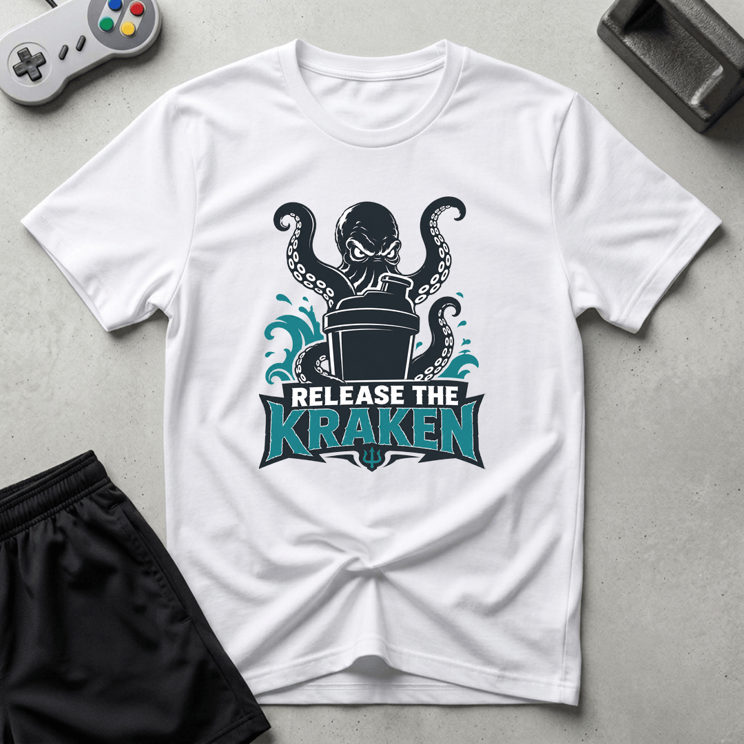Release The Kraken T-Shirt - White