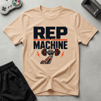 Rep Machine T-Shirt - Natural