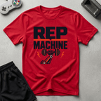 Rep Machine T-Shirt - Red